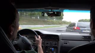 Volvo 850 T5R 550 HP Man uit gemert Funfahrt Lap 1 Nordschleife [upl. by Lidia448]