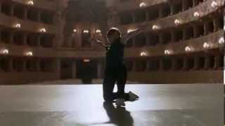 Mikhail Baryshnikov in White Nights dancing Koni Horses by Vysotsky KGB spy and killer [upl. by Nreval]