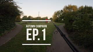 Autumn Carp Fishing Ep1  4 BITES Target landed [upl. by Tallula965]