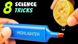 8 Amazing Science Activities amp Experiments At Home [upl. by Euhc]