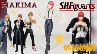 SH Figuarts Makima Unboxing And Review Chainsaw Man Solid Fig [upl. by Kirsti904]