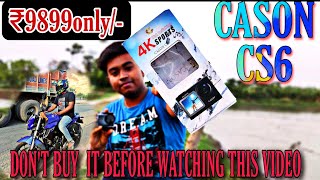 CASON CS6 Action Camera   Under 10000 Full review  Sj cam killer [upl. by Dnomrej]