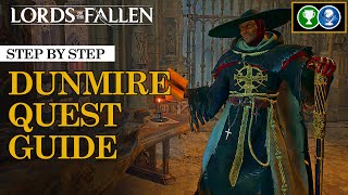 Dunmire quest walkthrough  all items location The Price of Knowledge  Lords of the Fallen 2023 [upl. by Inttirb176]