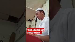 Lisan salah satu memperoleh ilmu [upl. by Ecilahc335]