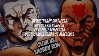 Doble Cero  Oliva VS Shobun Ron Letra Torneo Raitai Rap Baki Son Of The Ogre [upl. by Ybroc]