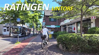 RatingenLintorf  walking 4K Sommer 2024 [upl. by Euqilegna]