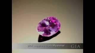 Pink Sapphire From Sri Lanka by GIA [upl. by Krakow]