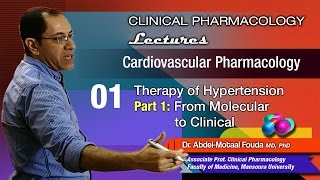 Cardiovascular Pharmacology Ar  01  Therapy of hypertension [upl. by Aihsemat]