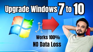 Upgrade From Windows 7 to Windows 10 for FREE in 2024 NO Data Loss Works 100 [upl. by Sina]