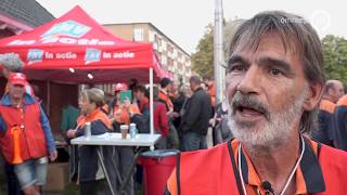 Staking bij PostNL in Arnhem [upl. by Cyrill]