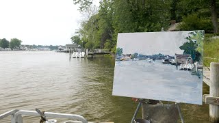 Painting in Saugatuck  Late Spring [upl. by Sikes]