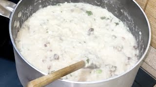 RISOTTO FUNGHI PROVOLA E SPECK [upl. by Bigner]