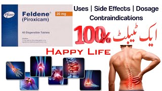 feldene 20 mg tablet uses in urdu  piroxicam 20mg  feldene capsule uses in urdu  piroxicam tab [upl. by Eelidnarb]