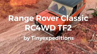 Scale 110 rc Range Rover Classic [upl. by Einnahc]