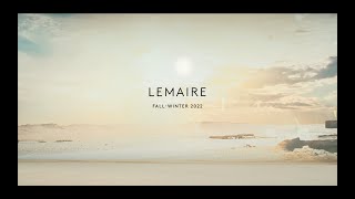 LEMAIRE  FallWinter 2022 Show [upl. by Post]