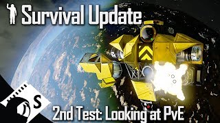 Space Engineers Survival Update  Public Test 2 NPCs and PvE [upl. by Banebrudge]