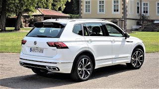 New 2022 Volkswagen Tiguan Allspace  Premium Family SUV Facelift [upl. by Steffane]