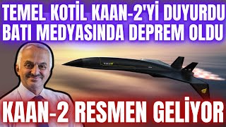 KAAN2 PROJESİ RESMEN BAŞLADI  TEMEL KOTİL BÜYÜK MÜJDEYİ AÇIKLADI GÖRÜLMEMİŞ BİR ÖZELLİĞİ OLACAK [upl. by Alethia]