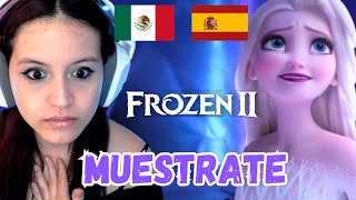 ESPAÑOLA Reacciona ¡MUESTRATE 🟪 Frozen II DOBLAJE Latino  Castellano  Inglesa [upl. by Siusan]