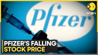 Pfizers stock down 49 per cent in 2023  WION [upl. by Thera389]