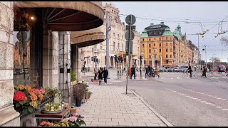 Sweden Stockholm walk the most beautiful street quotStrandvägenquot [upl. by Jaye]