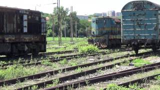 Otpad dizel lokomotiva 22  SERBIAN RAILWAYS [upl. by Enneiviv]