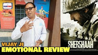 Shershaah Movie REVIEW  Vijay Ji EMOTIONAL Review  Sidharth Malhotra as Cap Vikram Batra  Public [upl. by Juetta489]