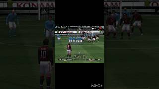 winning eleven 7  Rui Costa free kick shorts winningeleven retrogaming footballgame [upl. by Camala]