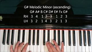 G sharp Minor Arpeggio [upl. by Craddock]