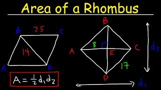 Area of a Rhombus [upl. by Vange]