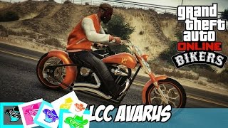 GTA 5 Online LCC avarus Full Customization GTA 5 Biker DLC [upl. by Sonia]