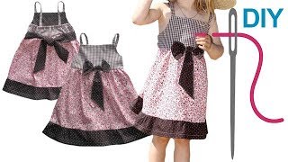 Kleid nähen für Anfänger – DIY festliches Kleid „Alina“ [upl. by Herzen]