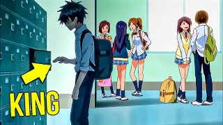 Loser Dated A Goddess And Gives Him A King Power But Hides It At School To Be Ordinary  Anime Recap [upl. by Bluma311]