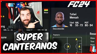 COMO TENER LA MEJOR CANTERA 💎 en FC 24 MODO CARRERA [upl. by Amzu]