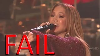 Jennifer Lopez  Epic Vocal Fails amp Lip Sync quotHigh Notesquot Live [upl. by Acimehs]