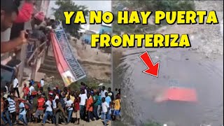 LO ULTIMO Haitianos Despegan Porton de la Frontera y la LANZAN AL RIO Masacre 😱😱😱 [upl. by Herrmann170]