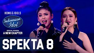 ANGGI X RIMAR  CINTA Melly Goeslaw ft Krisdayanti  SPEKTA SHOW TOP 6  Indonesian Idol 2021 [upl. by Wanonah]