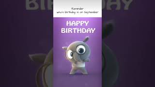 September BirthdayBirthday Wishes AnimatedBirthdaywishes [upl. by Wichman556]