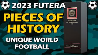 FUTERA MADNESS 2023 Futera Unique World Football Soccer Box Review [upl. by Eirbua202]