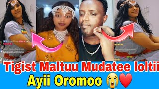 🔴😭Tigist Maltuu Mudatee loltii ayii oromoo 😭😭AmiinaShow abtube7318 ADAMATUBE [upl. by Power]