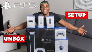 Playstation 5 Digital Edition Unboxing and Setup [upl. by Sheley]