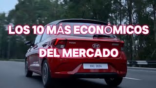 LOS AUTOS MÁS ECONOMICOS EN 2024 [upl. by Andree]