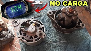 REPARACIÓN ALTERNADOR falla por regulador TIPS Y PRUEBAS ⚡ [upl. by Norvin]