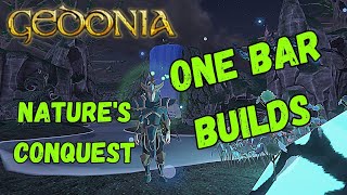 Support your Allies with the One Bar Natures Conquest Build  Gedonia [upl. by Baram]