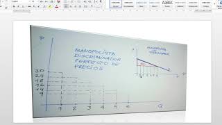 Monopolio discriminador perfecto de precios [upl. by Rubbico979]