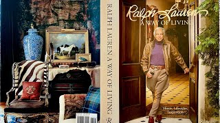 A Review Ralph Lauren A Way of Living Interior Design Lifestyle amp A Rainy Day Antique Shopping Trip [upl. by Lebam]