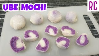 UBE MOCHI using Tapioca Flour  Purple Yam Mochi  Tapioca Flour Recipe  Recel Creates [upl. by Clere]