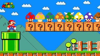 Super Mario Bros but there are MORE Custom MUSHROOM Characters [upl. by Esilrahc]