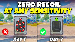 BEST ZERO RECOIL SENSITIVITY FOR ALL PLAYERS FOR 29 UPDATE IN BGMI💥Tips amp Tricks Mew2 [upl. by Acinnej24]