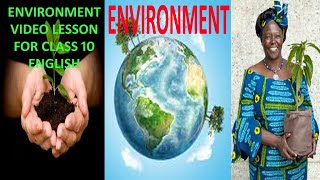 Environment 10th class English Unit6 ReadingA Wangari Maathai interview Greeen Belt Movement [upl. by Lotty911]